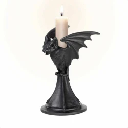 Svečnik (dekoracija) ALCHEMY GOTHIC - Bat - V114