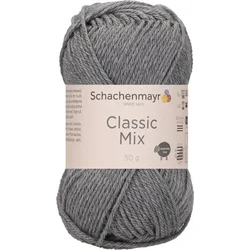 Schachenmayr Classic Mix 00091 Mid Grey Mel. Pletilna preja