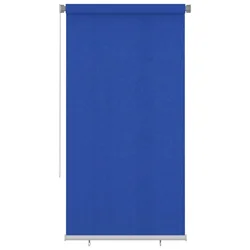 Vanjska roleta za zamračivanje 120 x 230 cm plava HDPE