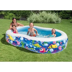 Avenli Bazen 175x109x46cm sa motivom ribica