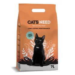 Cats Need posip za mačke Tofu - Breskva 7l