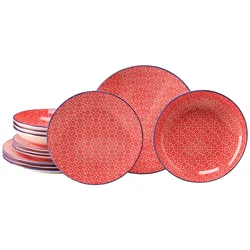 Creatable JEDILNI SERVIS Mediterran Rot