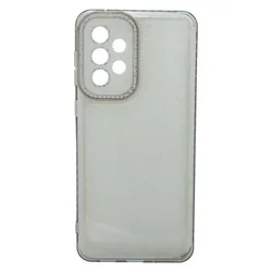 Maska za telefon TRANSPARENT COLOR za Samsung A33, Siva