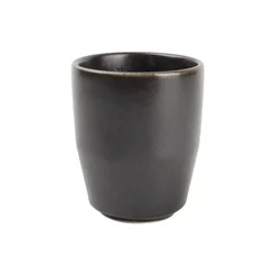 F2D skodelica brez ročaja Ceres Black 280 ml