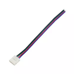 Priključni kabel za RGB LED trake 10mm LTR-PK-RGB