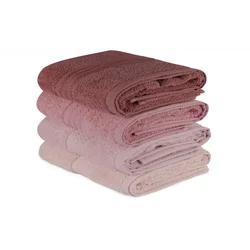 LEssentiel Maison Set peškira Rainbow, 50x90cm, 4 komada, Roze