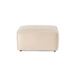 Atelier del Sofa Tabure 85x85x40cm, Krem