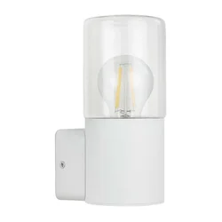 Briloner 320506TF - Spoljna zidna svetiljka 1xE27/12W/230V IP44 bela