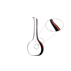 RIEDEL BLACK TIE BLISS Dekanter za vino, 1.21L, Crvena linija