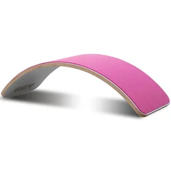 HANAH HOME Drvena balans daska Wavy Board White Pink