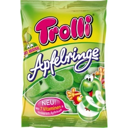 Bonboni jabolčni obročki, Trolli, 150 g