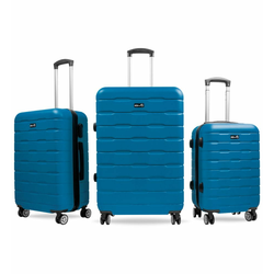 AGA set potovalnih kovčkov Travel MR4658, Dark Turquoise