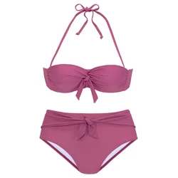BUFFALO Bikini rdeče vijolična