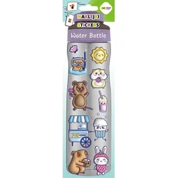 shumee Nalepke za steklenice za vodo Capybara 83x286 veselih barv