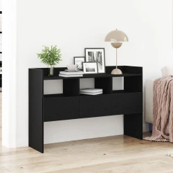 Kreveta Crni hrast 105 x 30 x 70 cm Konstruirano drvo