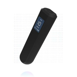 Digitalni bullet vibrator BLACQ, črn