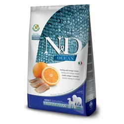 N&D Ocean Herring&Orange Medium&Maxi 12kg
