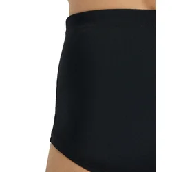 Arena team swim low waist short solid black s - uk32