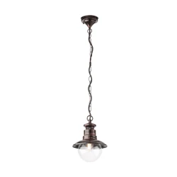 Redo 9046 - Spoljašnji luster na lancu SCOTT 1xE27/42W/230V IP44