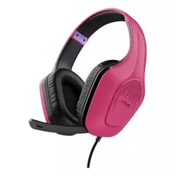 Trust GXT415B ZIROX Gaming slušalice sa mikrofonom, 3.5mm, Roze