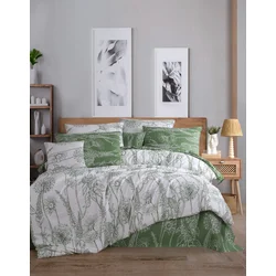 Lessentiel Maison Komplet posteljine Lara, 160x220cm, Zelena