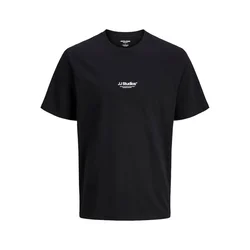 JACK & JONES Majica JJESOHO črna