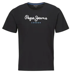 Pepe Jeans Majica Eggo PM508208 Črna Regular Fit