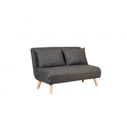 Atelier del Sofa Folde Sofa, 2 Sedišta, Tamnosiva
