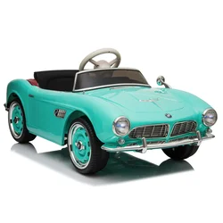 Licencirani auto na akumulator BMW Retro SX1938 - svjetlo plavi