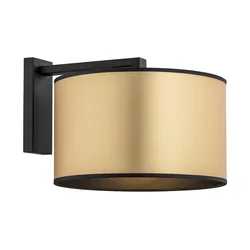 Argon 4295 - Zidna lampa KARIN 1xE27/15W/230V mesing/crna