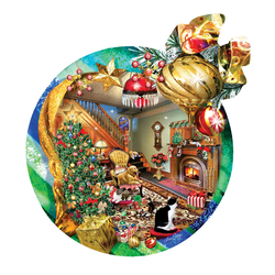 Sunsout - Puzzle Ornament ob ognju - 750 kosov