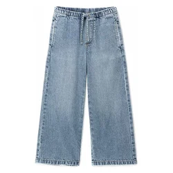 Original Marines hlače denim DH DGP3044F DGP3044F D modra 140