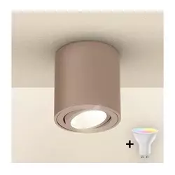 Brilagi - LED RGBW prigušiva ugradna spot svetiljka MIA 1xGU10/4,8W/230V 84x80 mm bež