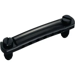 Schaller Stop Tailpiece Black Chrome