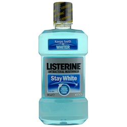 LISTERINE ustna voda Stay White (Antibacterial Mouthwash), 500 ml