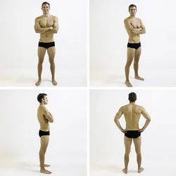 Mens swimsuit finis aquashort solid black 26