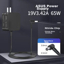 Elei Punjač za laptop ASUS, 19V, 3.42A