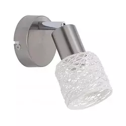 Briloner 2826-012 - Zidno spot svetlo SPOT 1xE14/6W/230V mat hrom