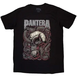 Pantera Majica Serpent Skull Unisex Black S