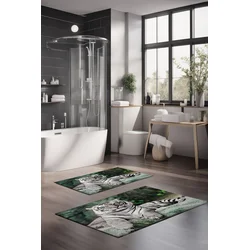 Lessentiel Maison Set prostirki za kupatilo CT-5122, 2 Komada, Šarena