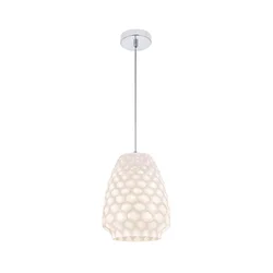 Luster na sajli FELICIA 1xE27/60W/230V, bela