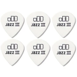 Dunlop Tortex Jazz III 6 Pack
