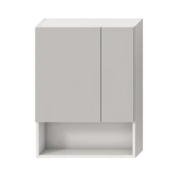 JIKA H4532410383041 - Ogledalni ormarić sa policom LYRA 80x60 cm, beo
