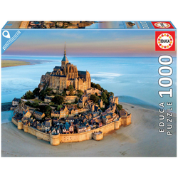 Educa - Puzzle Mont Saint Michel from the Air - 1 000 kosov