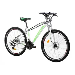 MTB Bicikla X-Caliber 26/21 bela/neon zelena ( 650070 )