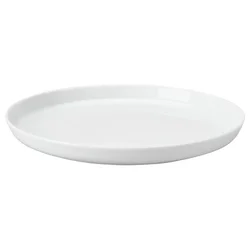 IKEA 365+ Tanjir, bela, 24 cm