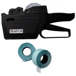 APARAT ZA LJEPLJENJE ETIKETA 26X16MM DVOREDNI (EUR, KN) PRINT 18 PRINTEX