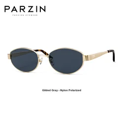 Parzin Unisex naočare za sunce, Zlatno-sive