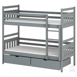Pograd Adas - 90x200 cm - Siv