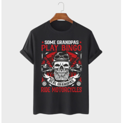 MAFIMI Majica Ride Motorcycles, Crna